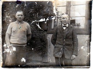 My father, Erich (left) with his younger brother Curt